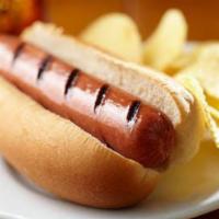 Jumbo Classic Hot Dog  · Jumbo 1/4 lb. sized savory 100% beef hot dog with your choice of condiments on a split-top b...