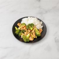 37. Chicken with Broccoli · With White Rice