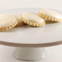 Vanilla Creme Cookies · Delicious, individually wrapped signature vanilla cookies with buttercream vanilla frosting....