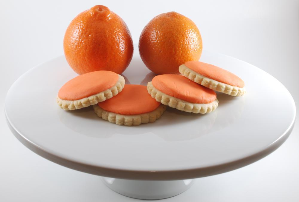 Orange Creme Cookie · Remember the old orange push-up pops? Well, the image that in a buttercream frosting on a hand made sugar cookie! That's the delightful flavor or our orange creme cookie. Each cookie is individually wrapped.