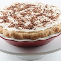Kahlua Chocolate Cream Pie · Chocolate Cream filing infused with Kahlua and expesso.  This smooth chocolate delight is ve...