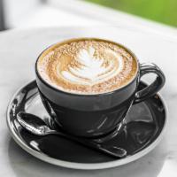 Cappuccino · 6 oz. Espresso and steamed milk and microfoam.


