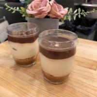 Sea Salt Caramel Cup · Fleur De Sel Caramel Mousse & Dark Chocolate Ganache (2.68 
oz)