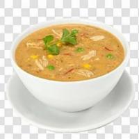 Chicken Soup · Made with fresh chicken meat with broth fresh lemon juice and blend of spice.