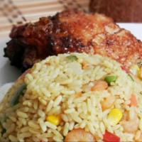 Coconut Rice · Coconut flavor inspired veggie fried rice cooked in coconut extract and stir-fried with vege...