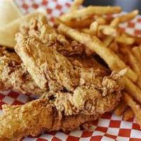 Fried Catfish and Shrimp · Fried Catfish and Shrimp with French Fries