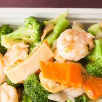 89. Shrimp with Chinese Vegetables · 