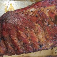 Slab of Ribs · A cut of meat including the rib. 