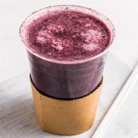 Berry Protein Blast · Strawberry, Blueberry, banana, Almond milk and Strawberry Whey Protein