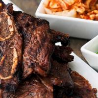 A7. Suom Bo Nurom/Grilled Beef Short Ribs · Grilled beef short ribs.