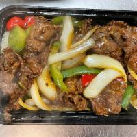 24. Shredded Beef, Szechuan Style · Hot and spicy.