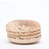 Coffee Macaron · This macaron is infused with fresh roasted sweet bloom coffee throughout the entire macaron ...