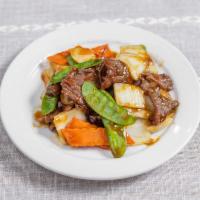 60. Beef with Chinese Vegetable · 