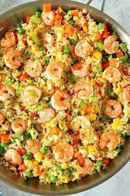 Shrimp Fried Rice · Camarones.