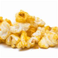 Hot Stuff Popcorn · Enjoy the taste of a Southwest fiesta in every bite of this creamy orange cheddar popcorn wi...