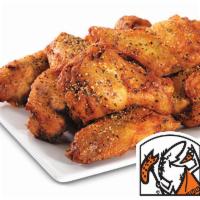 Oven Roasted Caesar Wings® · Traditionally seasoned oven roasted wings.