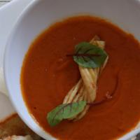 Tomato Soup · Classic Creamy Tomato Soup with Herbs