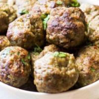 Indian Spiced Meat balls (Goat / Lamb) · Spicy meatballs are boldly flavored with garlic, cumin, paprika, cayenne , Cashew nuts and C...