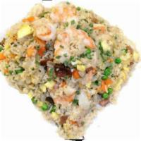 Shrimp Fried Rice · This rice is so good just with the veggies...but when with addition of shrimp,,,.OMG,