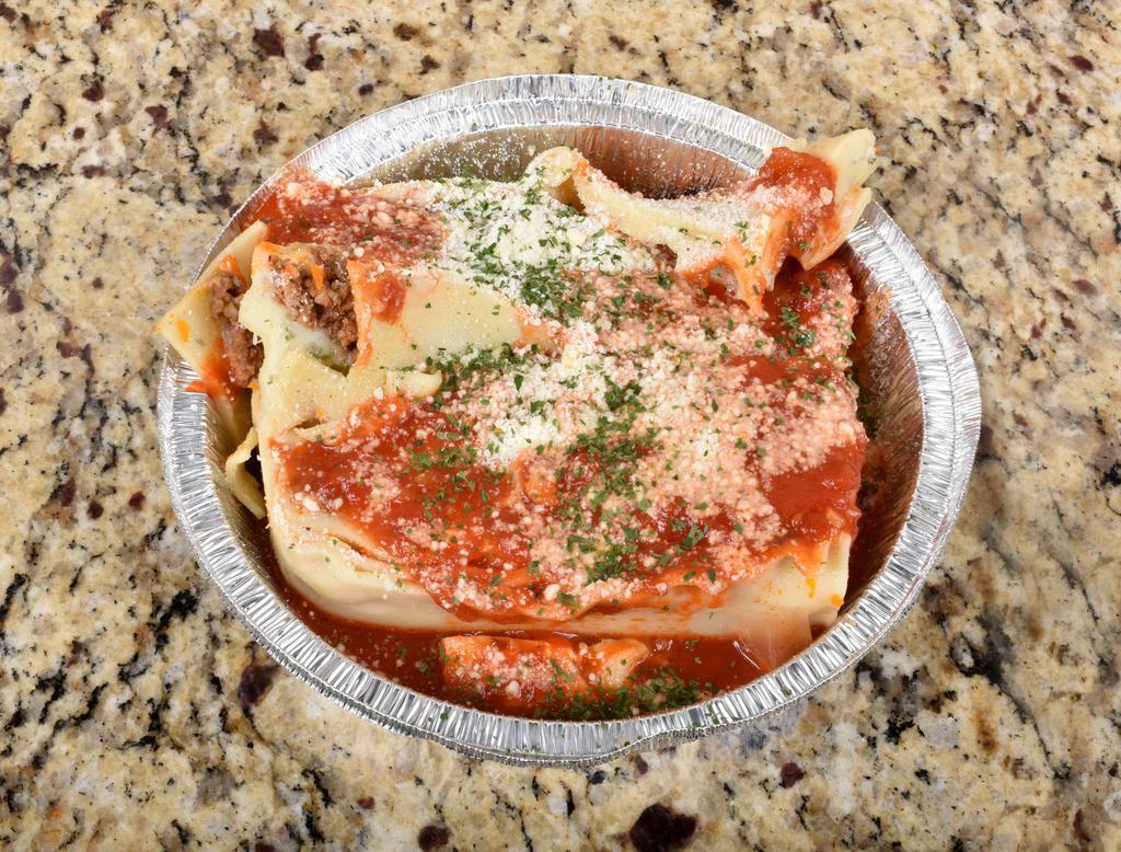 Lasagna Platter · Please note: 1 hour of extra prep time is required if you order more than 2 platters.