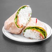 Chicken Salad Sandwich · Chopped chicken that has been tossed in a creamy dressing.
