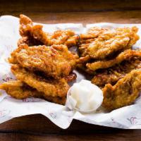 Boneless Chicken · Our signature chicken is fried with our special technique
giving it an amazing crunch. Our ...