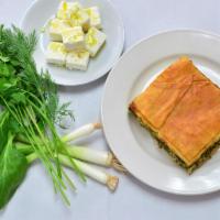 Spanakopita · Homemade Spinach pie. Made with a regional recipe from Roumeli Greece, using fresh spinach, ...