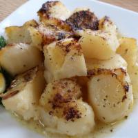 Lemon Roasted Potatoes · Baked with extra virgin olive oil and oregano.