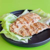 Grilled Chicken Breast Sandwich · Marinated chicken, basted with a seasoned oil blend, then charbroiled. Comes with a choice o...