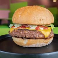 Plant Burger · Plant based patty that taste like real meat, charbroiled. Comes with a choice of bread. Add ...