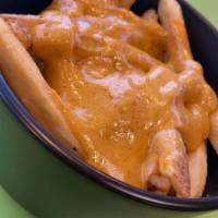 Cheese Fries · French fries covered in a cheddar cheese sauce.