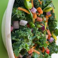 Vegan Salad Bowl · Your choice of lettuce, spinach or kale base salad, you can add any meat, veggie, fruit, con...