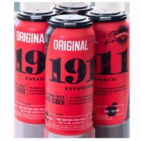 1911 Original Hard Cider · 4x 16 oz. cans. Must be 21 to purchase.
