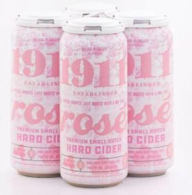 1911 Rose Hard Cider · Must be 21 to purchase.