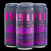 1911 Black Cherry Hard Cider · 4x 16 oz. Cans. Must be 21 to purchase.
