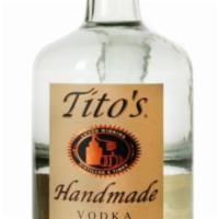 Tito's Handmade Vodka · Must be 21 to purchase.