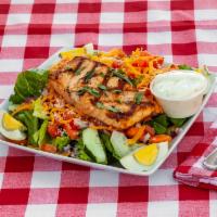Grill Salmon Salad · 