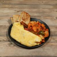 B1. Cheese Omelette Platter · 3 eggs and choice of cheese.