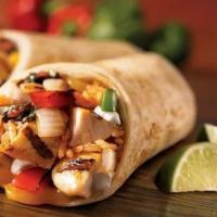 Wraps · Wraps are served with tortilla chips and salsa and your filling choices.