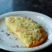 Omelet Breakfast · Choose salad or french fries served with our delicious fresh bread.