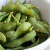 Edamame · Steamed Japanese soybean and lightly salted.