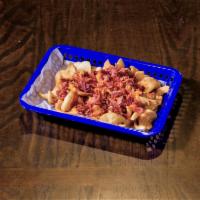 Loaded Fries · Topped with bacon and cheddar. Served with a side of ranch.
