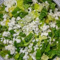 Shepheard Salad · Romaine Lettuce, Dill and Scallions with Feta