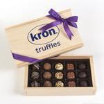 Chocolate Truffle Crate Small · Kron chocolate truffle crates include a selection of 15 gourmet truffles including chocolate...