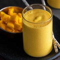 Mango Lassi · Refreshing yogurt drink served sweet with mango. 