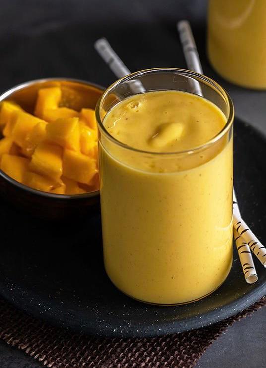 Mango Lassi · Refreshing yogurt drink served sweet with mango. 