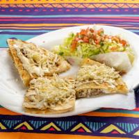Quesillo Quesadilla Dinner · Mexican cheese.