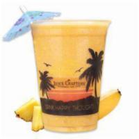 Oh Yes!  · Coconut H2O, pineapple, orange and banana.