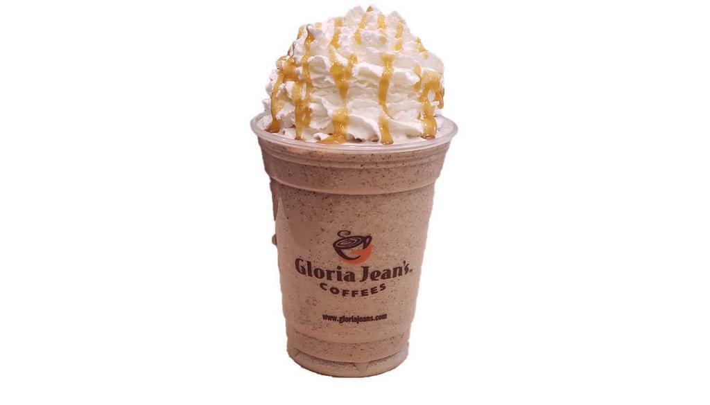 White Chocolate Caramel Cookie Chiller · #1 seller, Can't go wrong. Creamy White chocolate, sweet caramel and chocolate cream filled cookies.