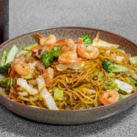 Shrimp Yakisoba · 